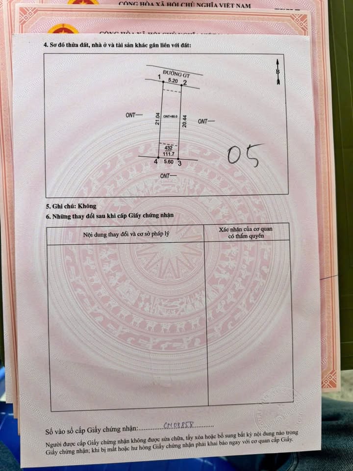 Đất nền Tu Vũ, Thanh Thủy 111.7m² giá 400 triệu - Đầu tư sinh lời tiềm năng!