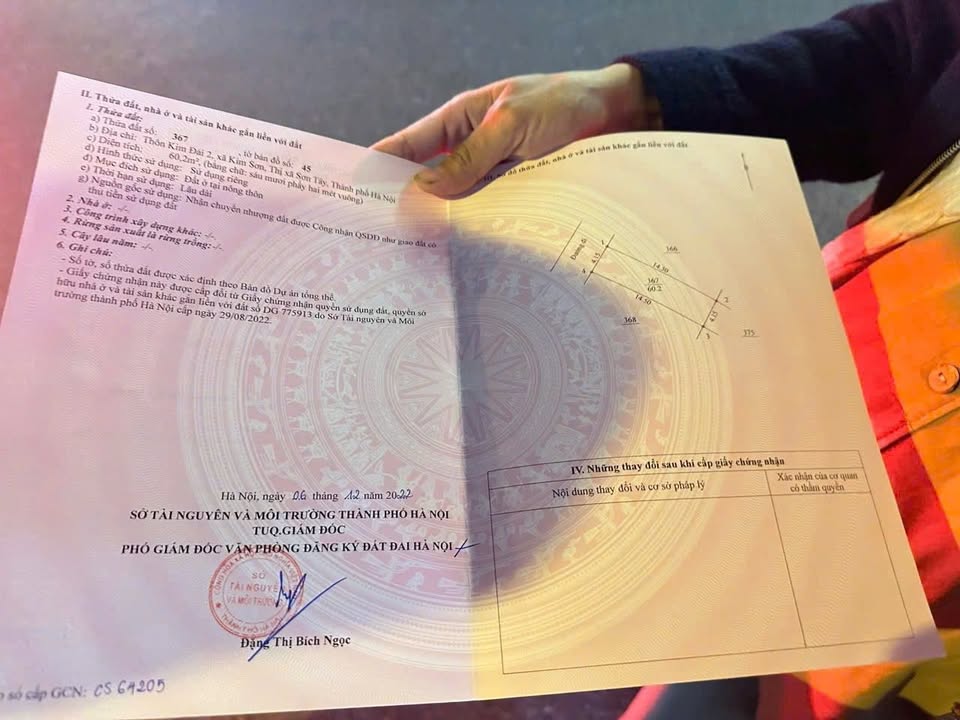 Đất nền Kim Sơn, Sơn Tây 60m² giá chỉ 1.55 tỷ - Đường thông tứ phía, cơ hội đầu tư hấp dẫn!