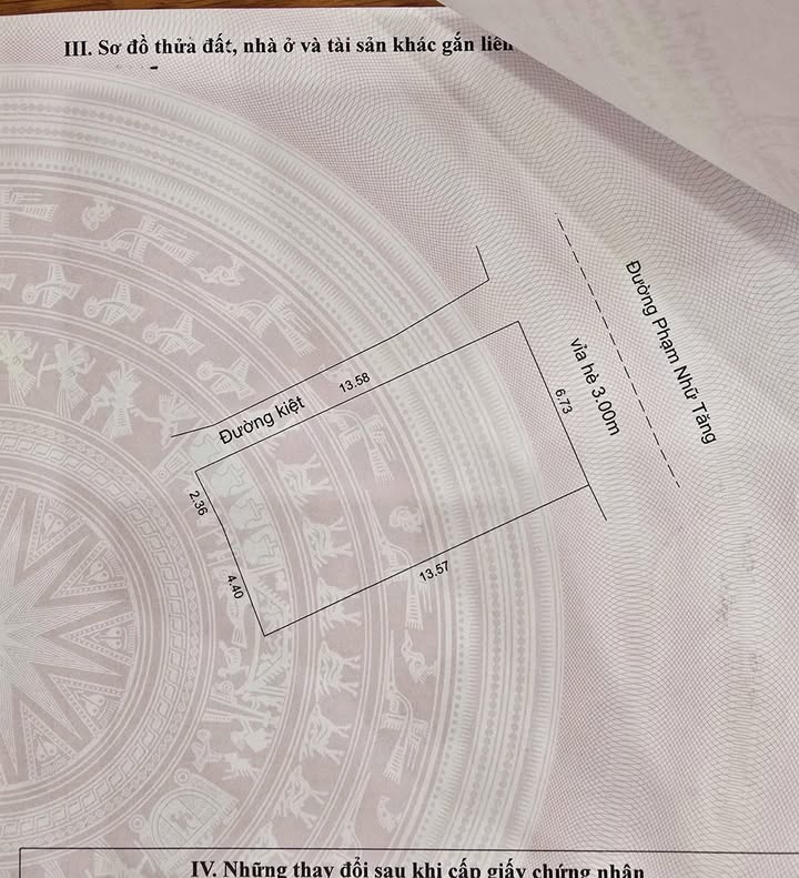 Đất mặt tiền Phạm Nhữ Tăng 91m² giá 7.2 tỷ - Cơ hội đầu tư tuyệt vời!