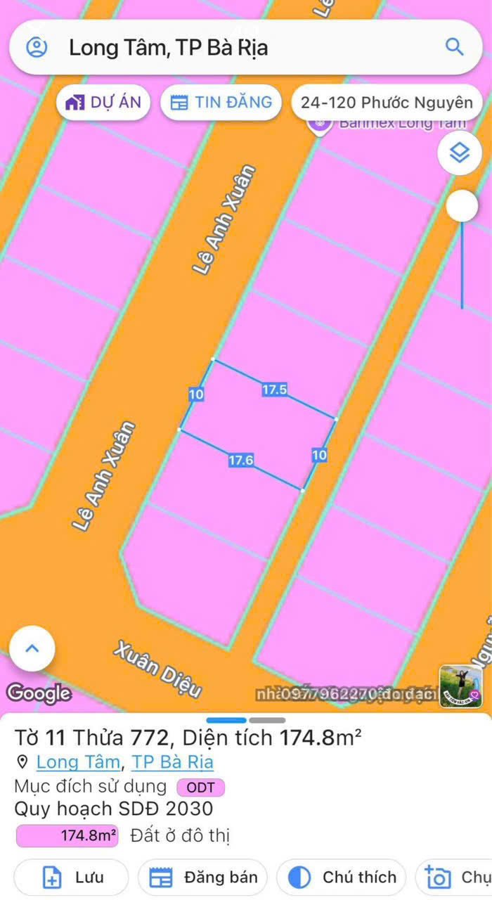 Bán gấp biệt thự mặt tiền Lê Anh Xuân 175m² giá 3.75 tỷ - Pháp lý rõ ràng!