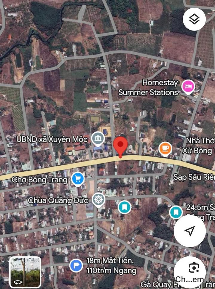 Đất nền mặt tiền Quốc lộ 55 xã Bông Trang 623m² - Giá ngộp cho quý khách!