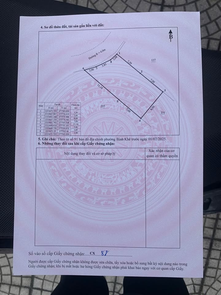 Đất xây dựng Bình Khê Đông Triều 126,6m² giá 700 triệu - Vị trí đắc địa gần nhà máy Điện!