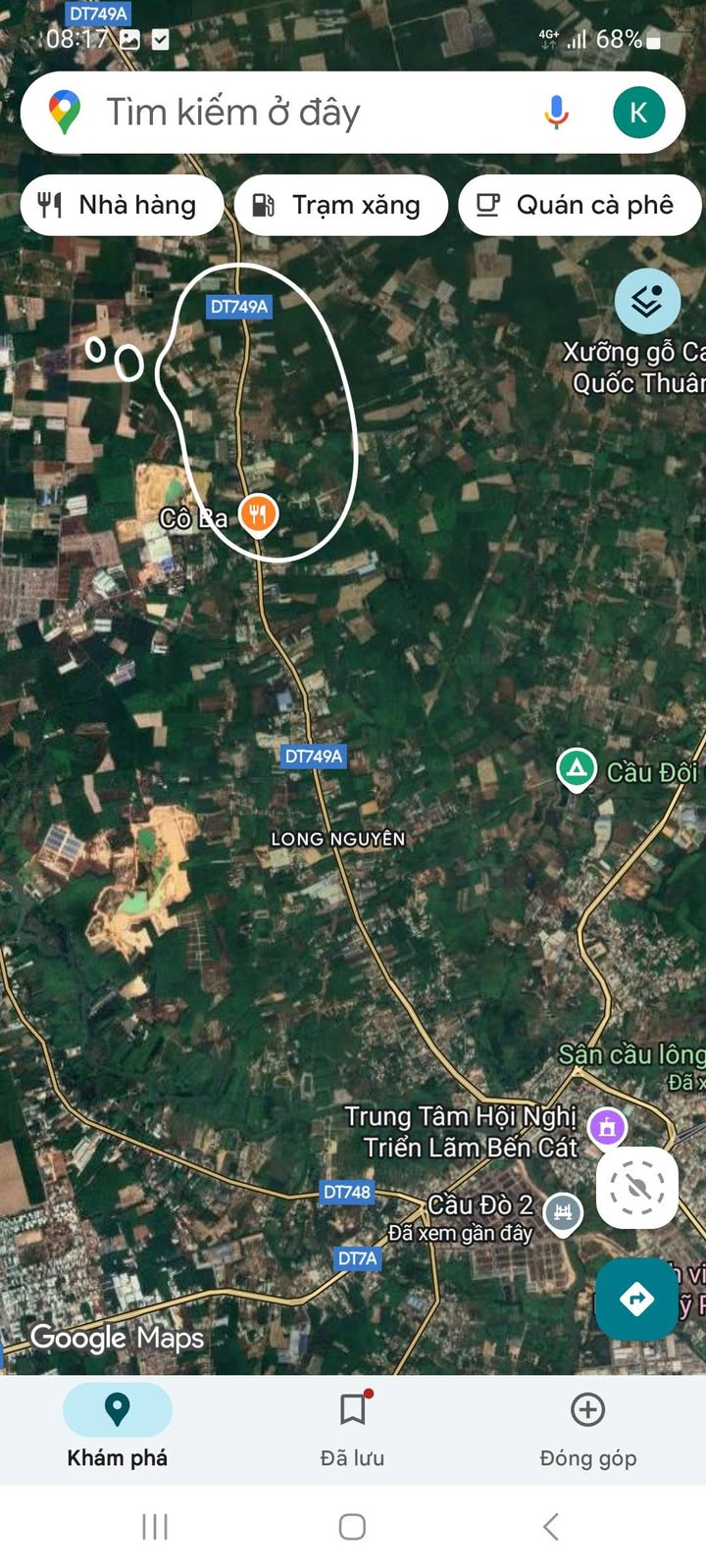 Đất mặt tiền ĐT 749A, Long Nguyên, 3104m² - Giá tốt, thương lượng