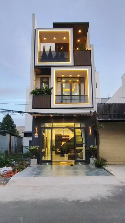 Nhà 1 Trệt 2 Lầu Đường D7, Quận Cái Răng, TP Cần Thơ 80m² - Full Nội Thất Cao Cấp!