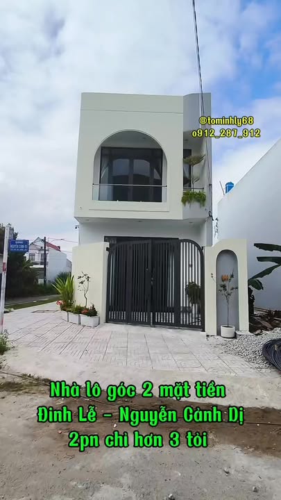 Nhà mới góc 2 mặt tiền Đinh Lễ, An Hòa, Rạch Giá 93m² giá 3.38 tỷ - Sẵn sàng vào ở!