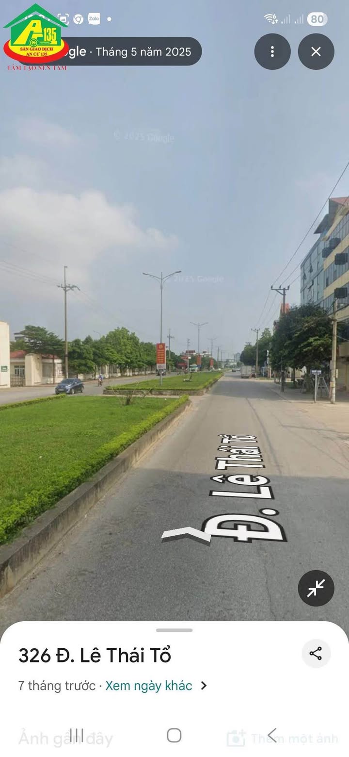 Đất nền 326 Lê Thái Tổ, Hoa Lư 128m² giá 8 tỷ - Cơ hội đầu tư tuyệt vời!