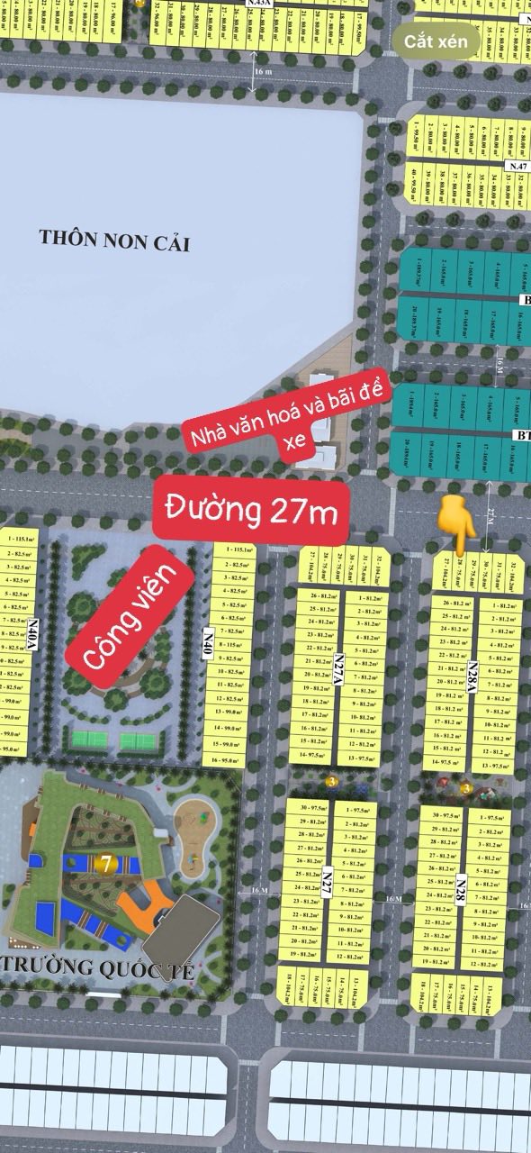 Đất nền Lạng Giang 75m² giá 3.1 tỷ - Kinh doanh ngay trên trục đường lớn!