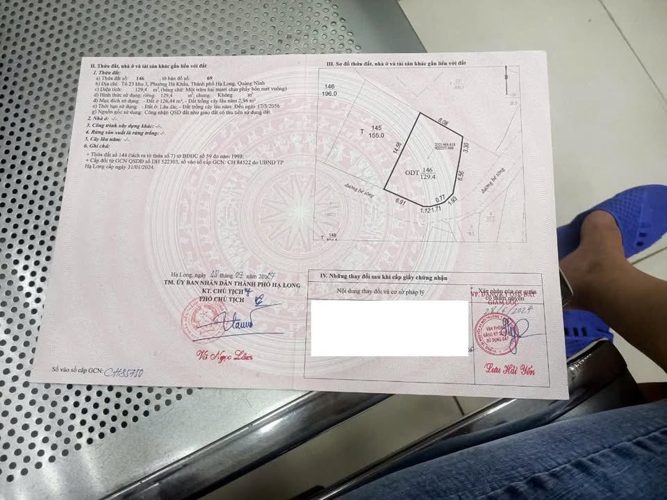 Đất thổ cư Hạ Long 129m² giá 2 tỷ - Mặt tiền 8m, đầu tư sinh lời!