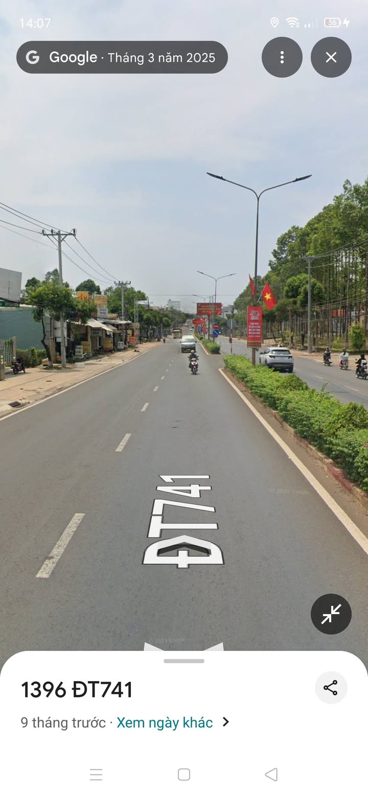 Đất mặt tiền đường ĐT 741, TP Đồng Xoài, 238m², giá 3 tỷ - Cơ hội đầu tư tuyệt vời!