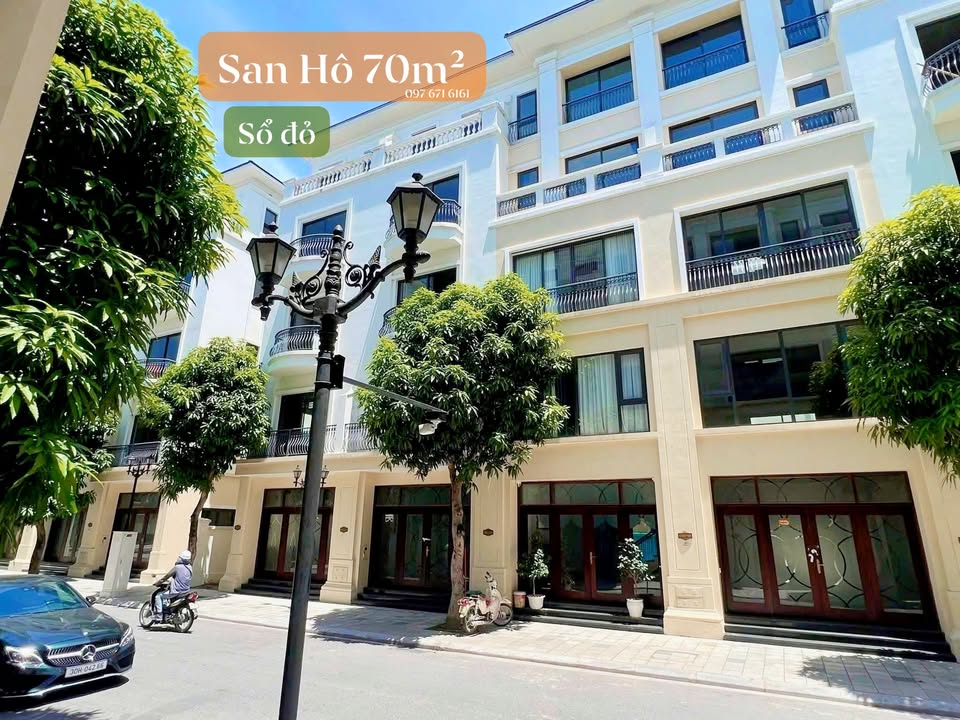 Townhouse Liền kề San Hô Văn Giang 70m² giá 11.5 tỷ - Hướng Đông Nam, sổ đỏ chính chủ!