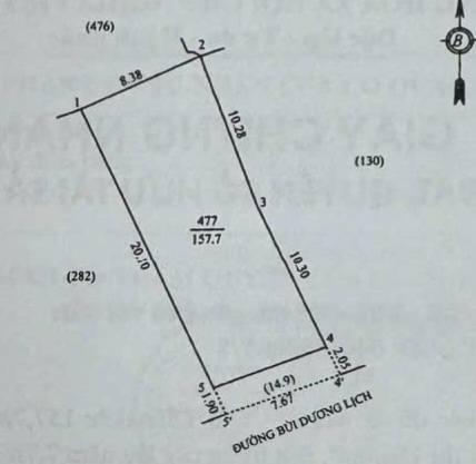 Mặt tiền Bùi Dương Lịch, Quán Bàu 157m² giá 8 tỷ - Kinh doanh siêu đẹp!