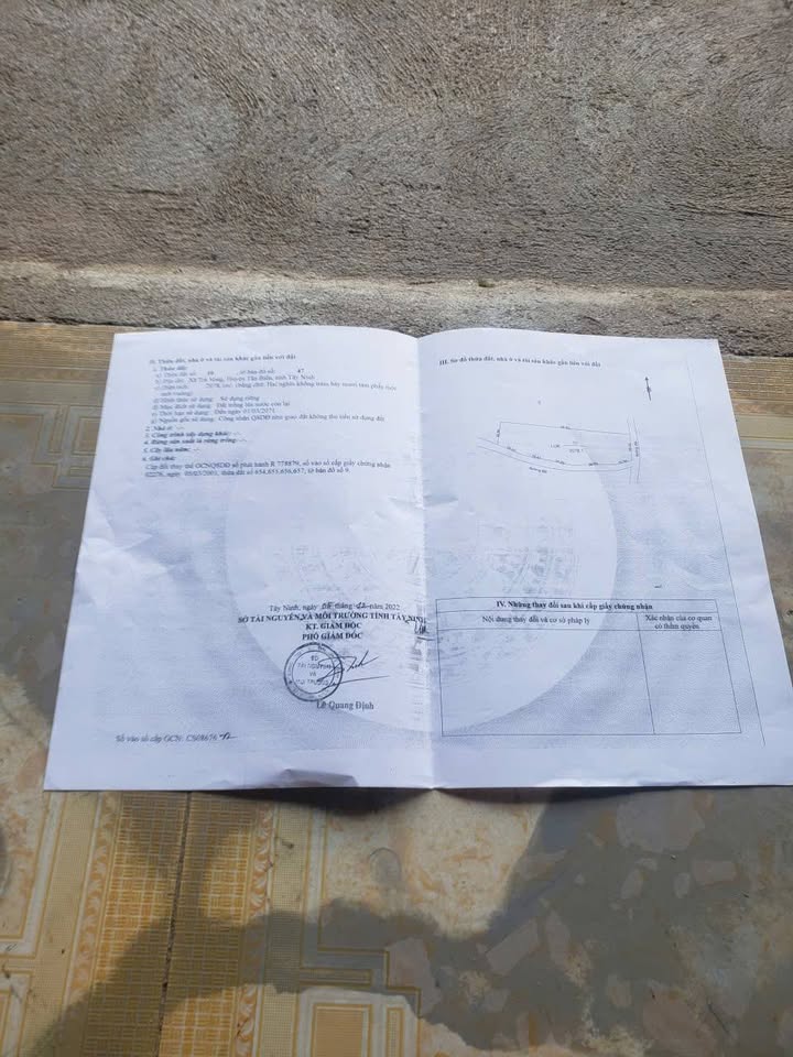 Đất nền Trà Vong, Tân Biên, Tây Ninh 19,000m² giá 1.3 tỷ - Cơ hội đầu tư tuyệt vời!