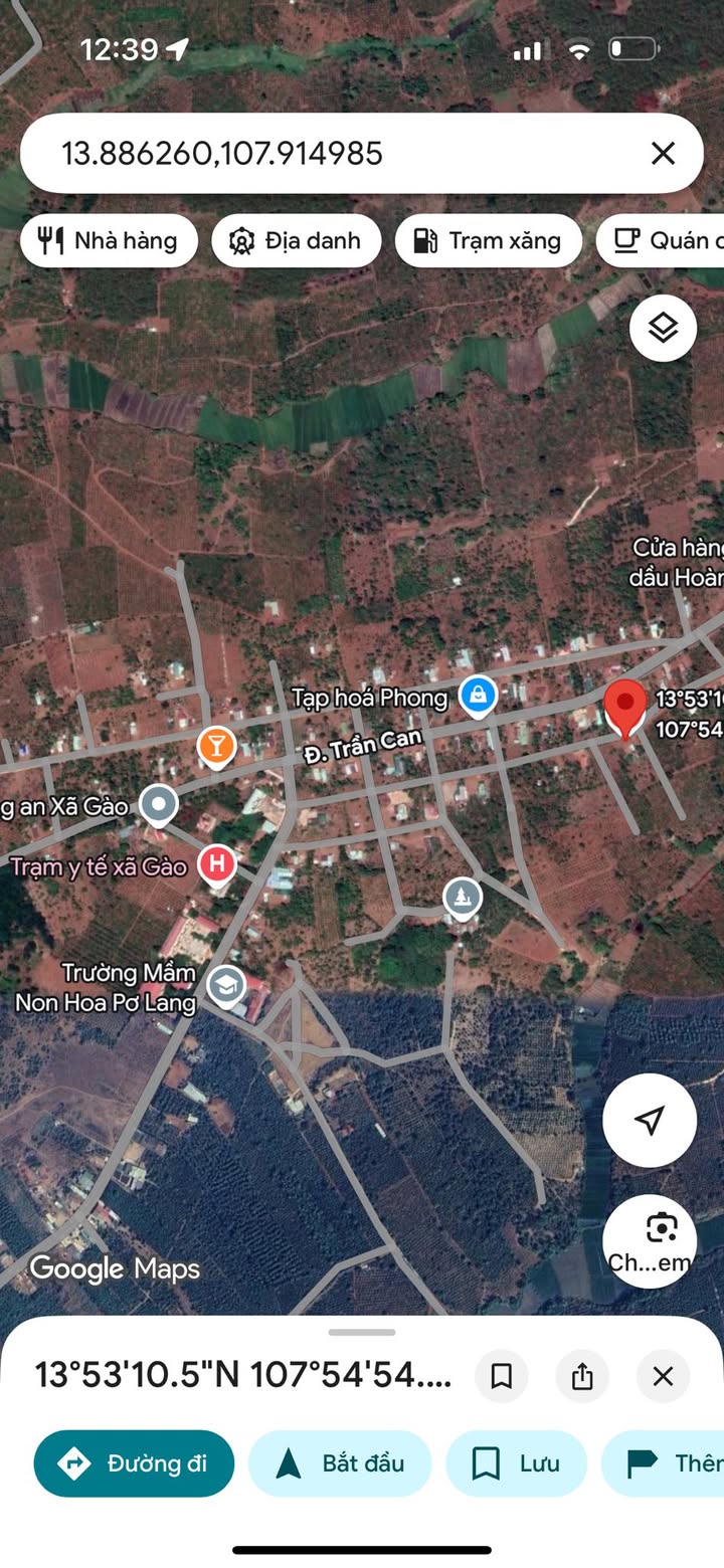 Đất nền Làng C, xã Gào, Pleiku 2470m² - Giá đầu tư hấp dẫn!