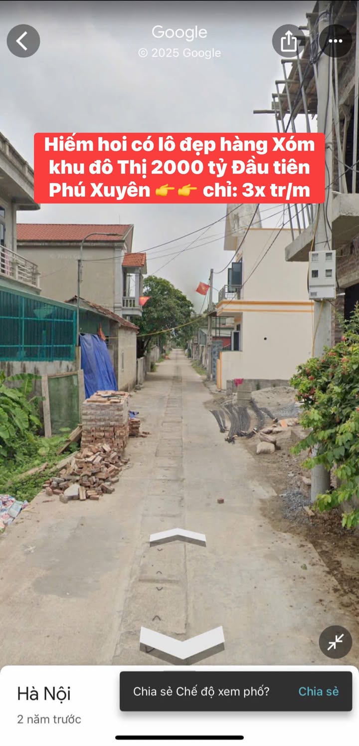 Đất nền Nam Triều, Phú Xuyên 98,5m² - Gía tốt hiếm có!