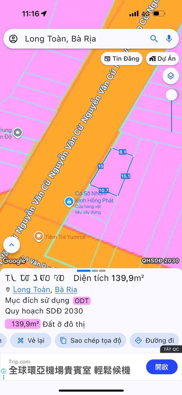 Mặt tiền kinh doanh Nguyễn Văn Cừ 139.5m² giá 6.5 tỷ - Cơ hội đầu tư tuyệt vời!