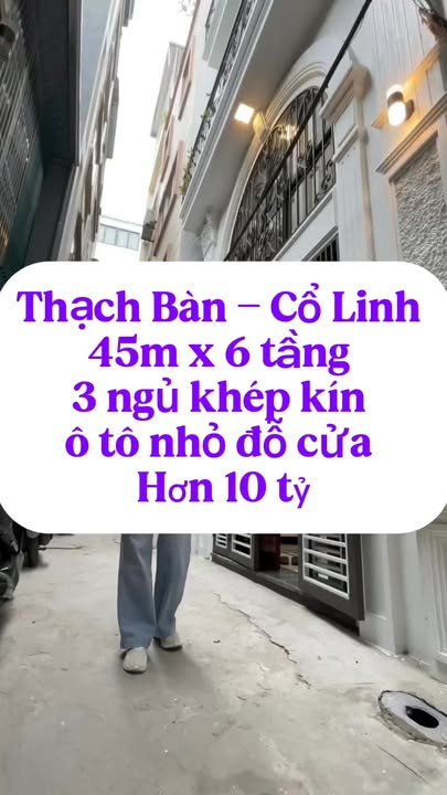 Nhà phố Thạch Bàn Long Biên 40m² giá 10.5 tỷ - Sẵn sàng vào ở ngay!