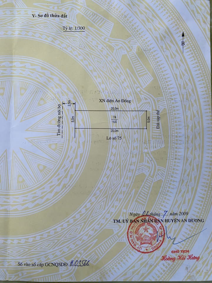 Đất 100m² Chung cư Vĩnh Khê - Giá chỉ 2 tỷ - Vị trí đẹp, sổ đỏ chính chủ!