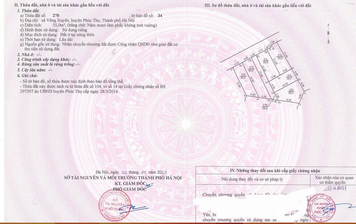 Đất nền Võng Xuyên 55m² giá 1.1 tỷ - Cơ hội đầu tư hiếm có!