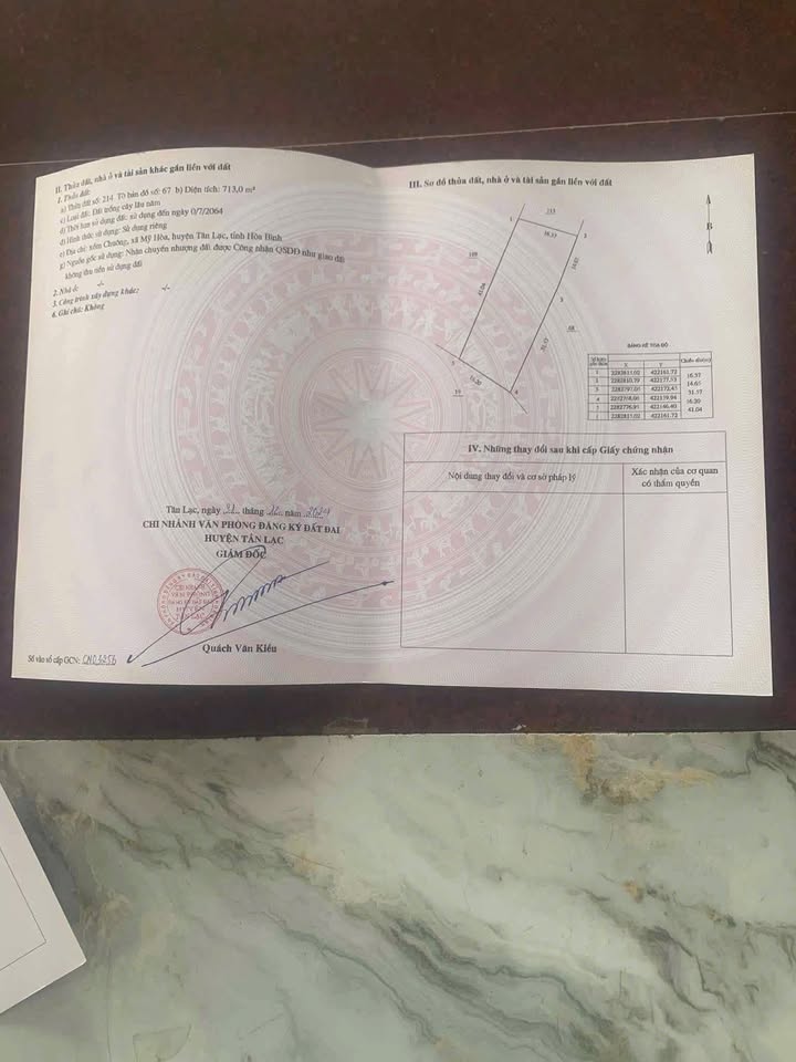 Lô Đất Xóm Chuông, Xã Mường Bi 900m² giá 1 tỷ - Cơ hội đầu tư cực tốt!