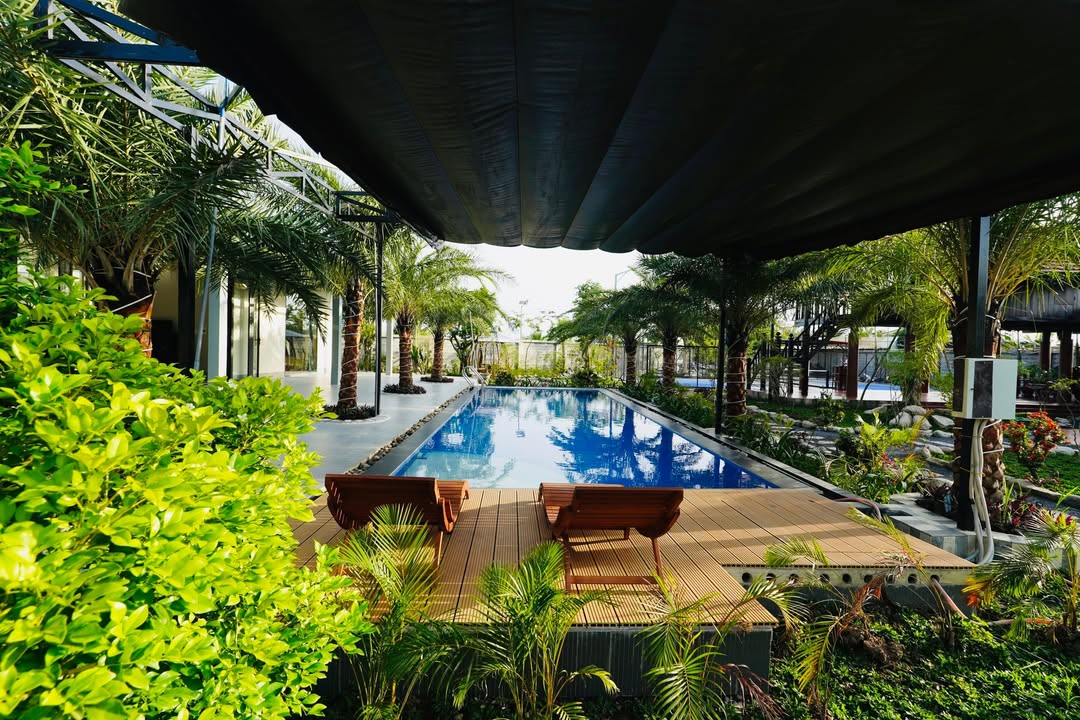 Villa nghỉ dưỡng đẳng cấp tại An Lục Long, Long An 2440m² giá 6.99 tỷ - Không gian sống xanh hiếm có!