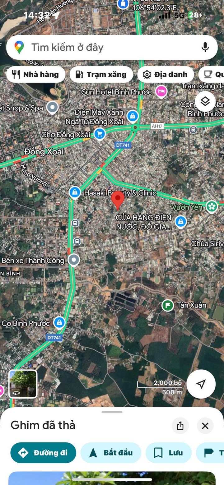 Đất nền Tân Xuân, Đồng Xoài 120m² giá 575 triệu - Cơ hội đầu tư hấp dẫn!