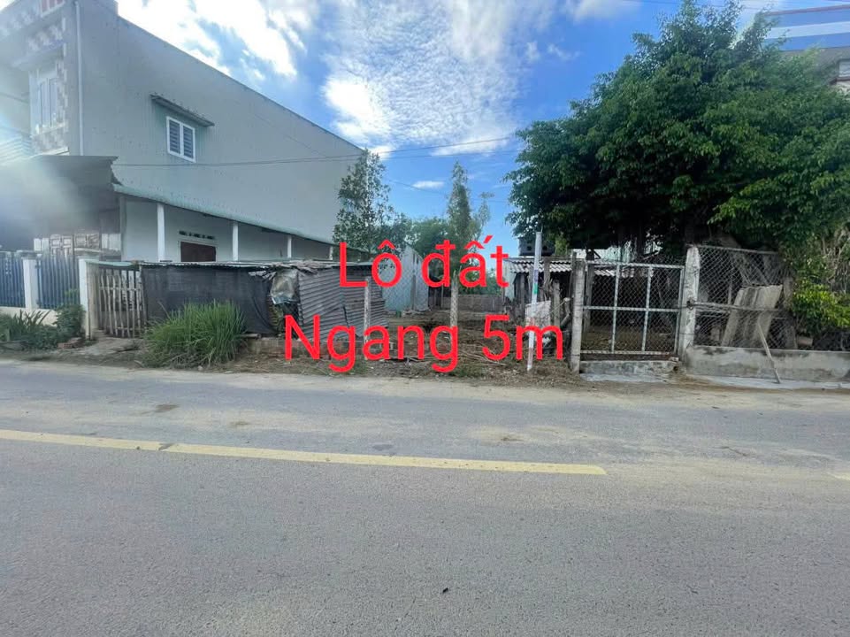 Đất ở mặt tiền đường Tuân Lễ, Phước Hiệp, Tuy Phước 117m² - Giá tốt, cơ hội đầu tư hấp dẫn!