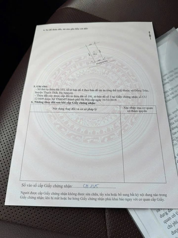 Đất nền Thôn Tam Cảnh, Thạch Thất 109m² giá 3 tỷ - Cơ hội đầu tư hấp dẫn!