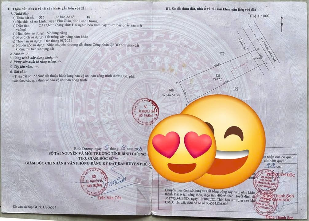 Đất mặt tiền ĐH504, Phước Thành, Củ Chi 1950m² giá 6.8 tỷ - Nở hậu thuận lợi cho kho xưởng!