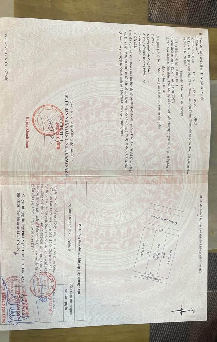 Đất nền khu phố chợ Thanh Quýt, Điện Thắng Trung 90m² giá 2.25 tỷ - Đầu tư sinh lời ngay!