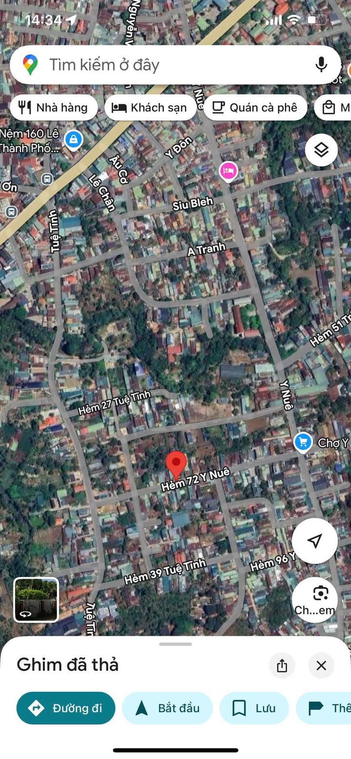 Nhà ở 1 mê kèm 8 phòng trọ đường Y Nuê, Buôn Ma Thuột - Đầu tư sinh lời 22 triệu/tháng!