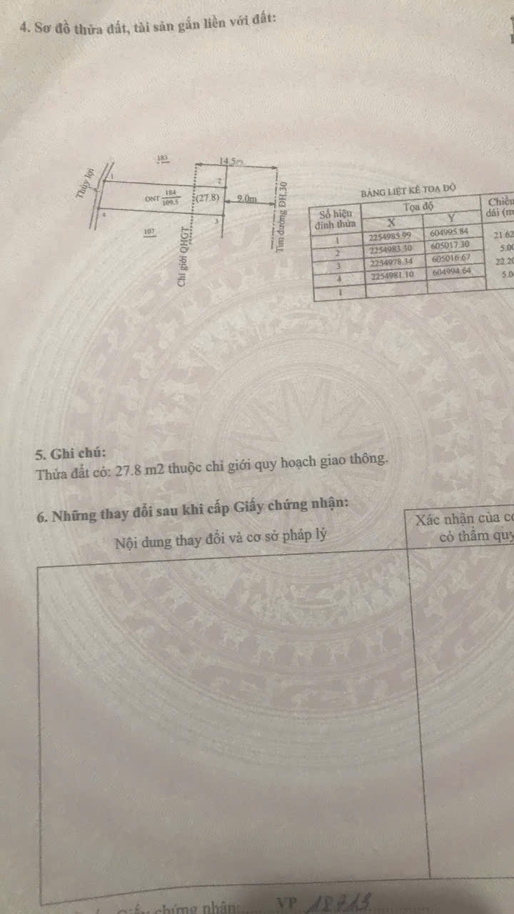Đất mặt đường kinh doanh xã Tây Giang 109m² giá 2 tỷ - Cơ hội đầu tư tuyệt vời!