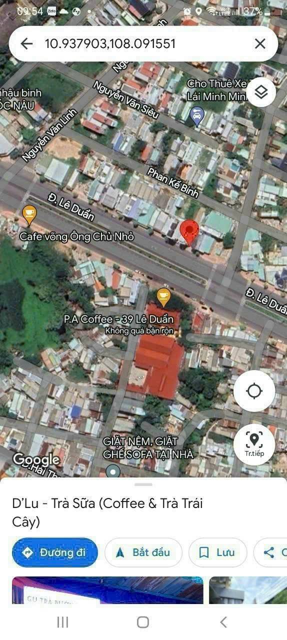 Đất thổ cư mặt tiền Lê Duẩn, Phú Trinh 85m² giá 7.5 tỷ - Cơ hội đầu tư tuyệt vời!