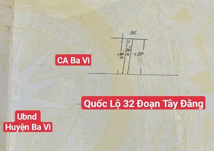 Đất Mặt Đường 32, Huyện Ba Vì, 116m² - Đầu Tư Sinh Lời Ngay!