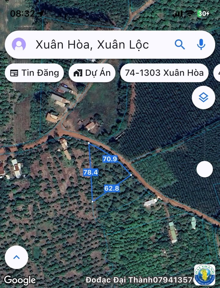 Đất cây lâu năm Xuân Hưng 2200m² giá 500 triệu - Pháp lý rõ ràng!