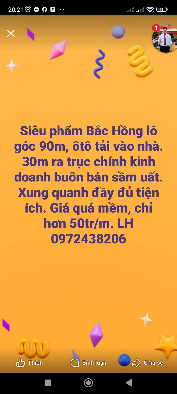 Đất nền lô góc Bắc Hồng 90m² giá 4.5 tỷ - Ô tô tải vào tận nhà!