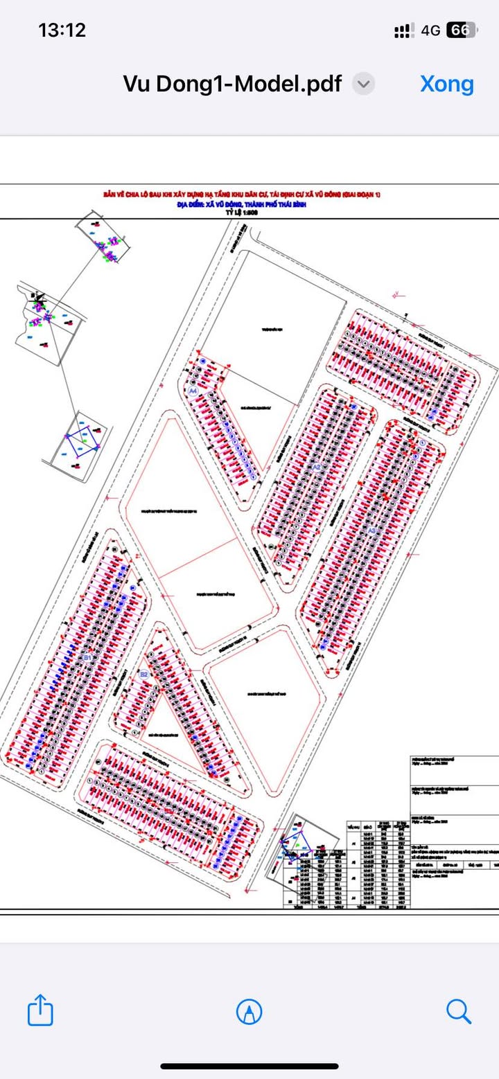 Đất TDC Vũ Đông Trần Lãm 85.5m² giá 1.7 tỷ - Mặt công viên cây xanh