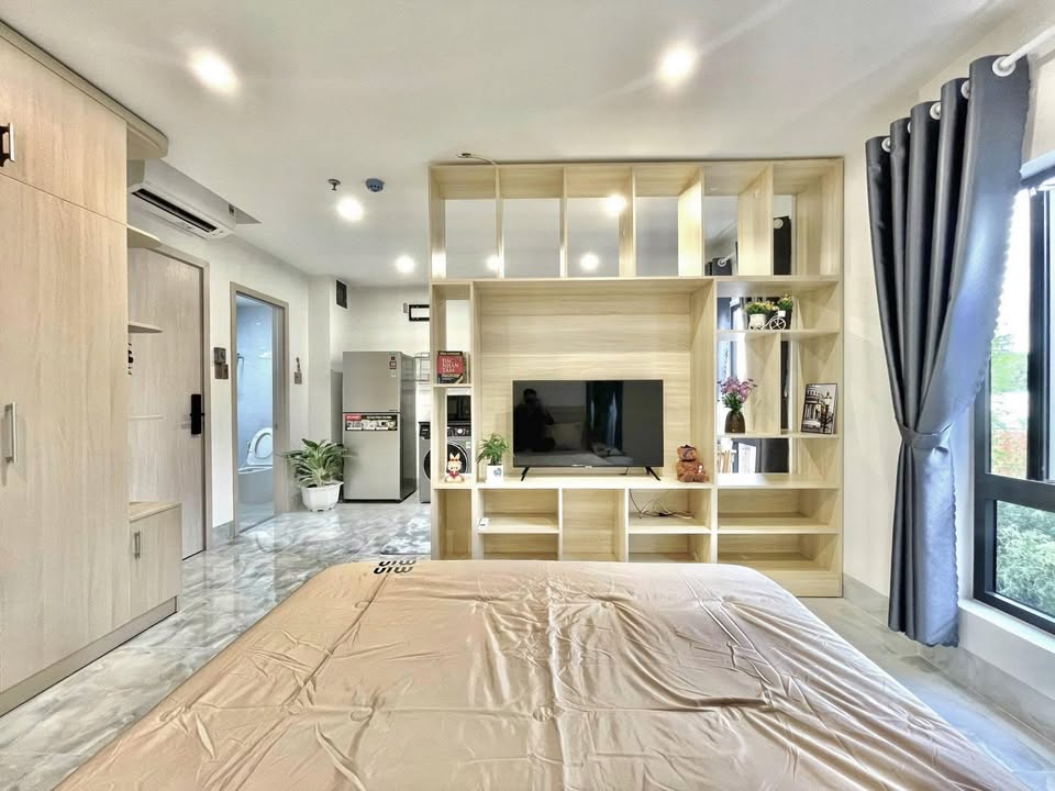 Phòng cho thuê đường Nguyễn Xí, Bình Thạnh 40m² - Full nội thất, tự do giờ giấc!