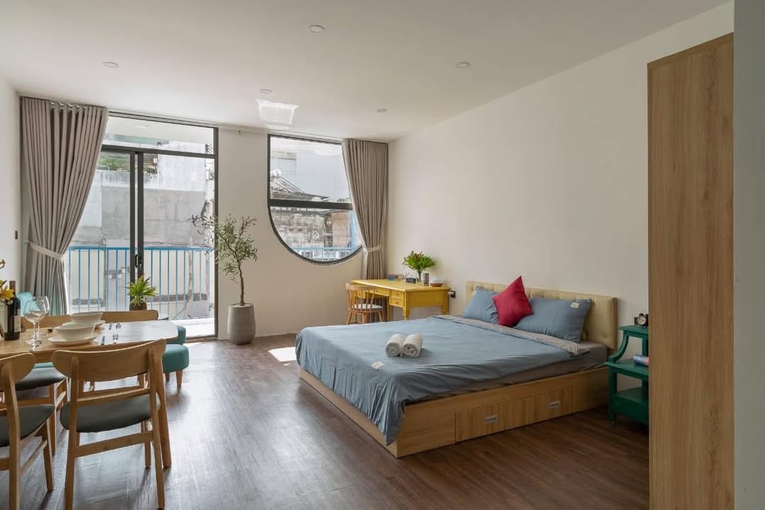Căn hộ Studio Bancol phường 2 Tân Bình 40m² - Thiết kế đẹp như homestay!
