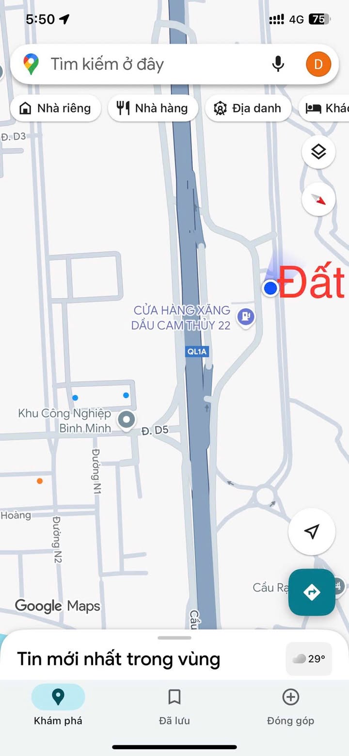 Đất lộ 2 chiều Bình Minh Vĩnh Long 1445m² giá 11.5 tỷ - Đầu tư sinh lời ngay!