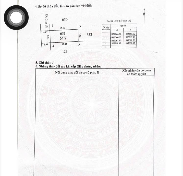 Đất kiệt ô tô Nguyễn Cửu Vân, Thủy Vân 64.7m² giá 1.5 tỷ - Sổ hồng chính chủ!