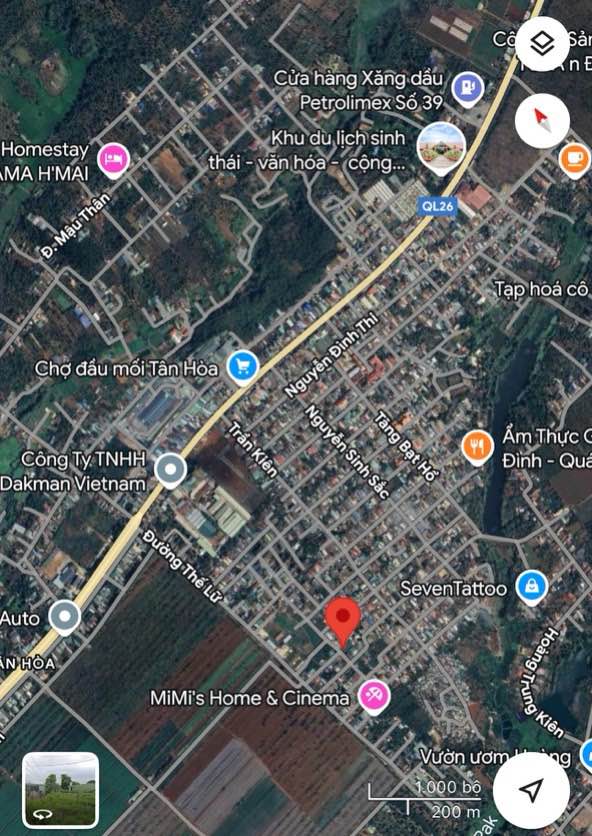 Nhà riêng đường Thế Lữ, Tân Hoà, 135m² giá 2 tỷ - Ô tô vào tận nơi!