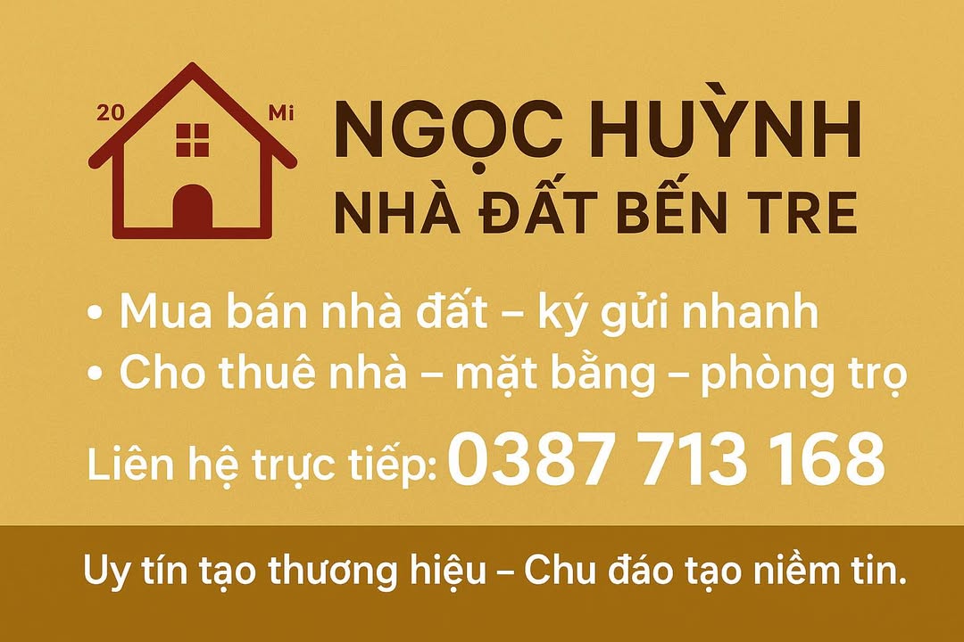 Nhà cho thuê góc 2 mặt tiền Phú Hưng, Bến Tre 5 triệu - Kinh doanh thuận lợi!