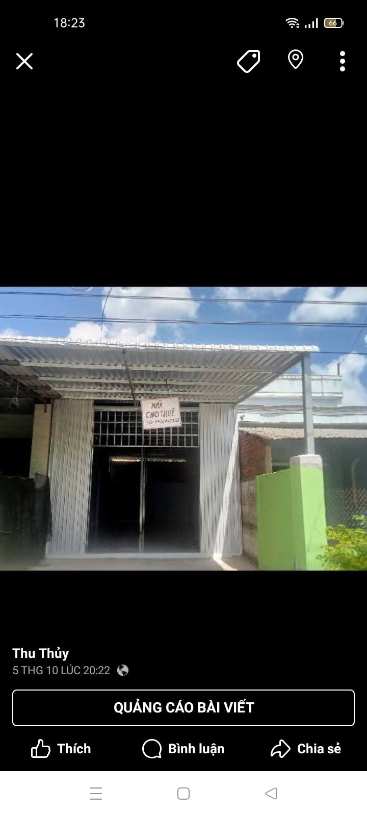 Nhà mặt tiền Quốc lộ 54, Đa Lộc, Châu Thành, Trà Vinh 162m² - Giá thuê chỉ 2.5 triệu/tháng!