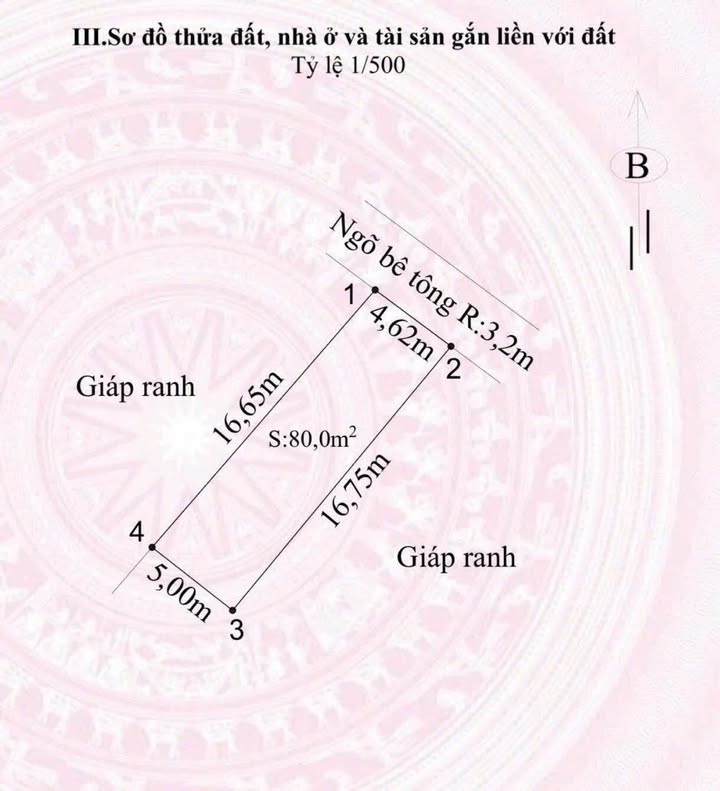 Đất nền Thiên Hương 3, Thủy Nguyên 80m² giá 1 tỷ - Đường ô tô rộng rãi!