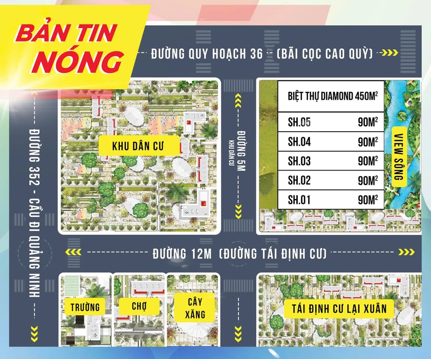 Đất nền Lại Xuân 90m² giá chỉ 638 triệu - Đầu tư sinh lời ngay!