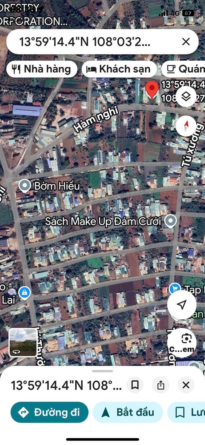 Đất nền mặt tiền đường Hàm Nghi 150m² giá 800 triệu - Cơ hội đầu tư tuyệt vời!