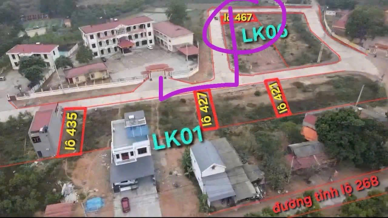 Đất đấu giá Đồng Vương, Yên Thế 90m² giá 800 triệu - Vị trí thuận lợi cho đầu tư