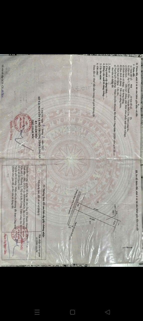 Đất thổ cư 100m² xã Thạnh Đức, Gò Dầu giá 330 triệu - Cơ hội đầu tư tuyệt vời!