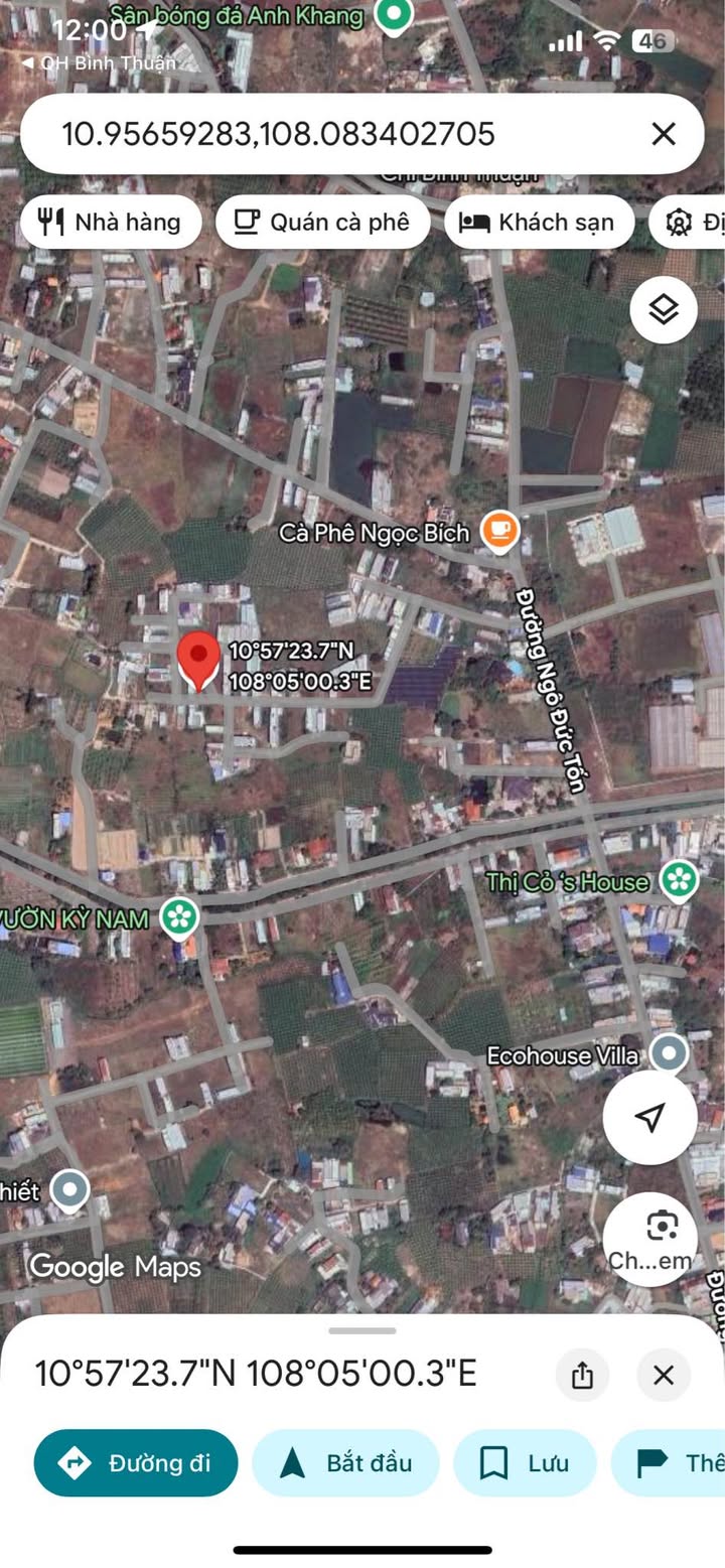 Đất thổ cư Hẻm 177 Ngô Tất Tố 103m² giá 870 triệu - Pháp lý rõ ràng, thuận tiện đầu tư!