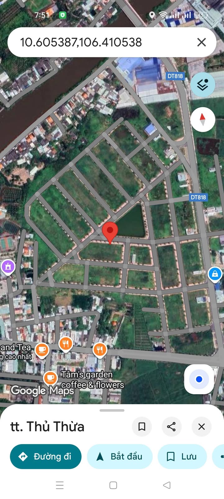 Đất nền khu dân cư Tây Nam Thủ Thừa 100m² giá 1.6 tỷ - Cơ hội đầu tư hấp dẫn!